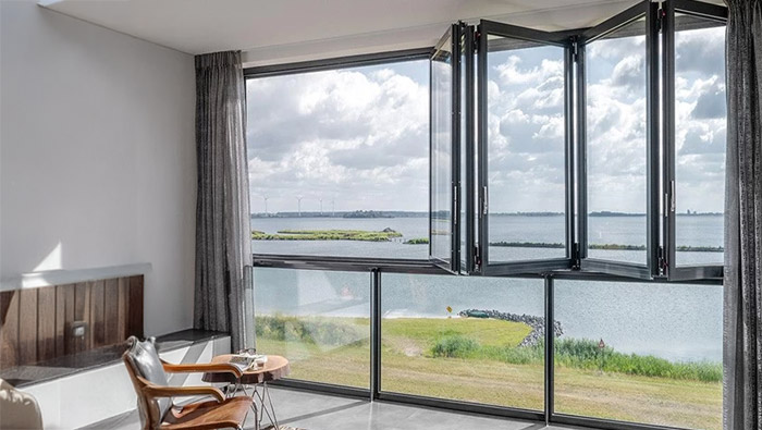 Albert Genau Cambalkon Sistemleri Tek Camlı Kayar Katlanır